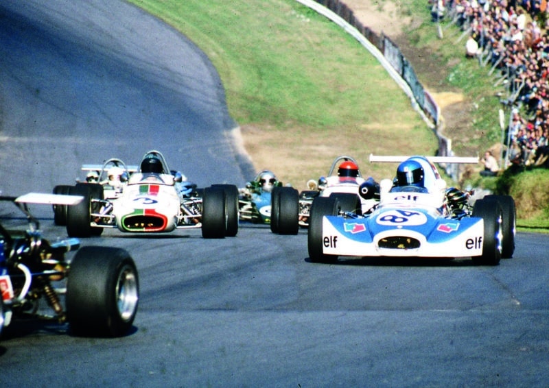Patrick Depailler in F3 support race at 1971 Brands Hatch Victory Race