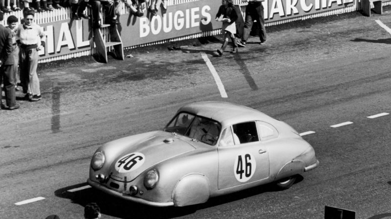 Porsche 356 at Le Mans in 1951