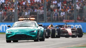 FIA dismisses F1 driver criticism of ‘slow’ Aston Martin safety car