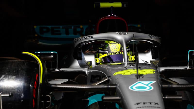Lewis Hamilton Mercedes 2022 Spanish Grand Prix 2022, Saturday
