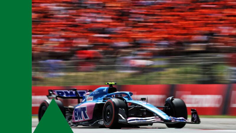 Esteban Ocon Alpine 2022 Spanish GP