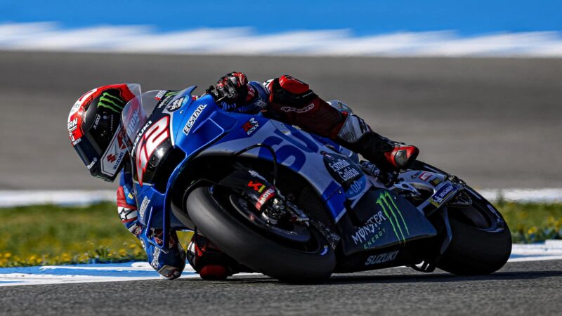 Alex Rins in the 2022 MotoGP Spanish Grand Prix