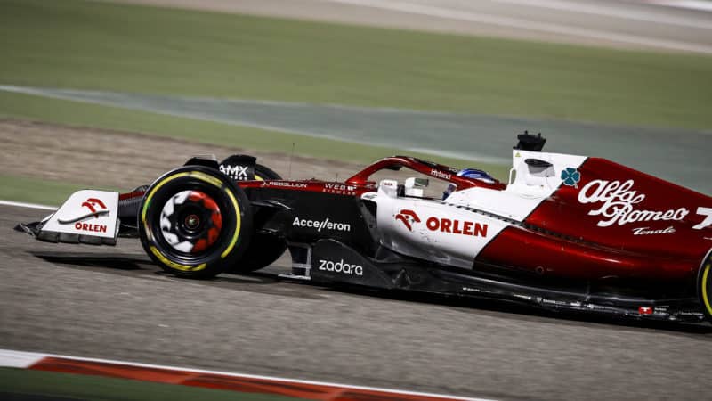 Valtteri Bottas Formula 1 Bahrain GP 2022