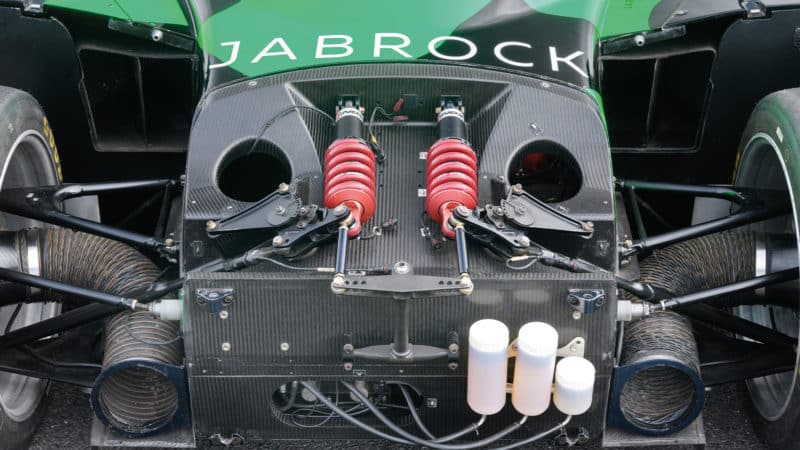 Front suspension of Nasamax LMP1 car