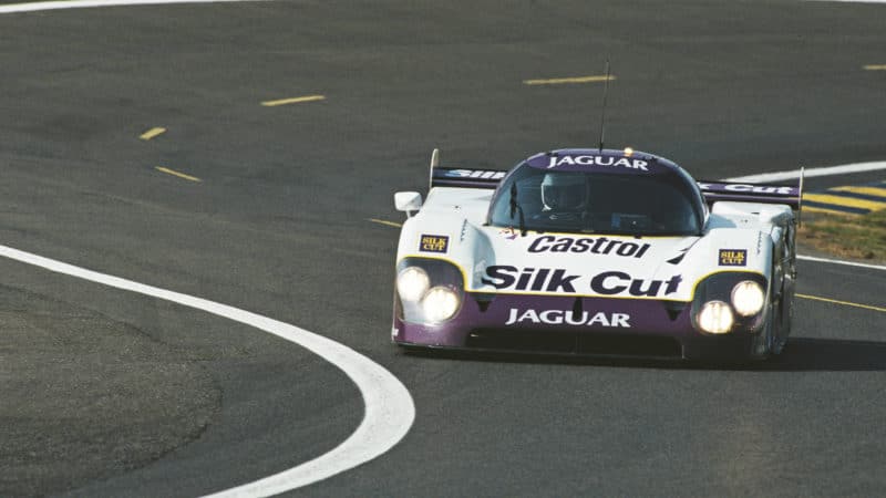 Jaguar XJR-12 at Le Mans in 1990