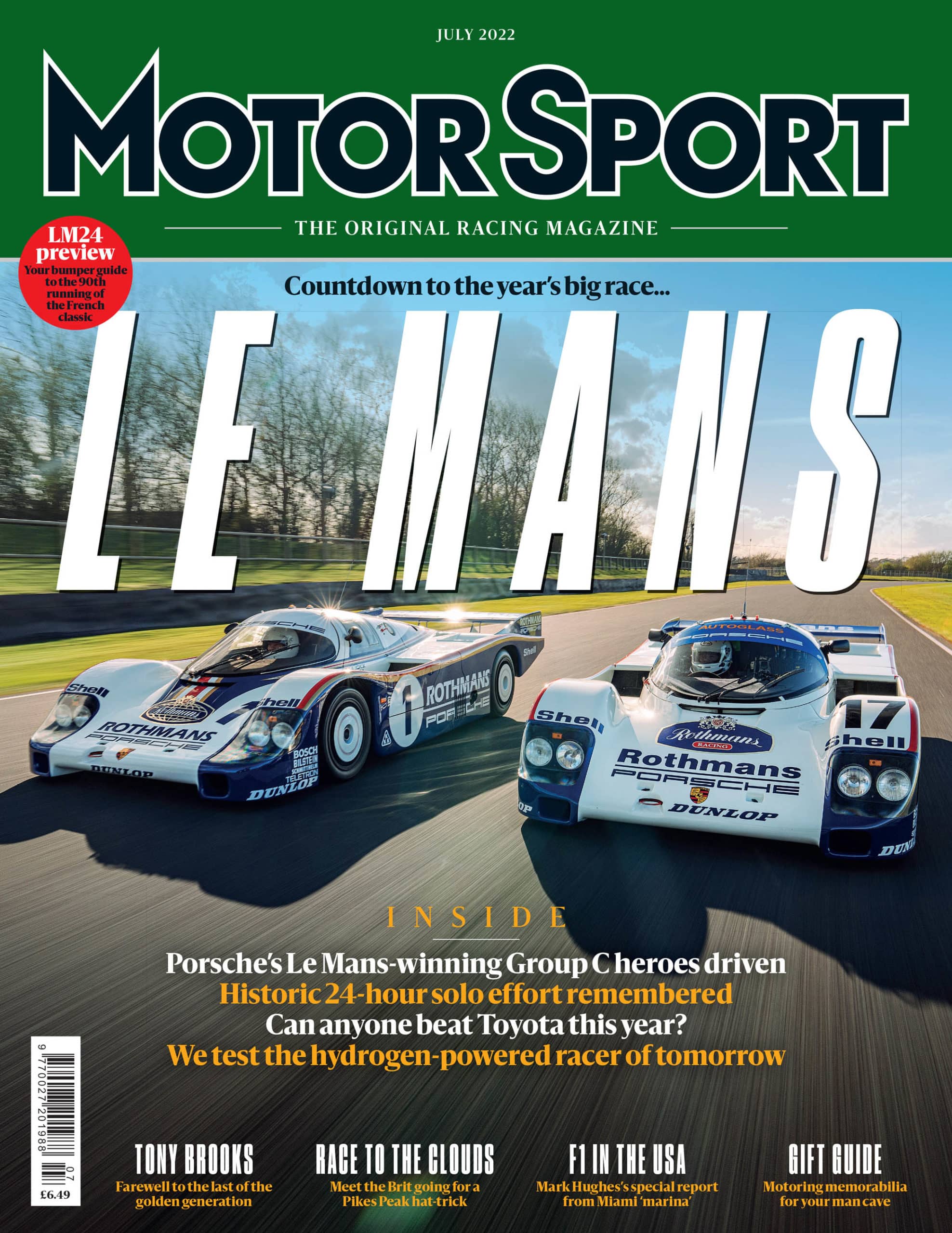 July 2022 Motor Sport cover