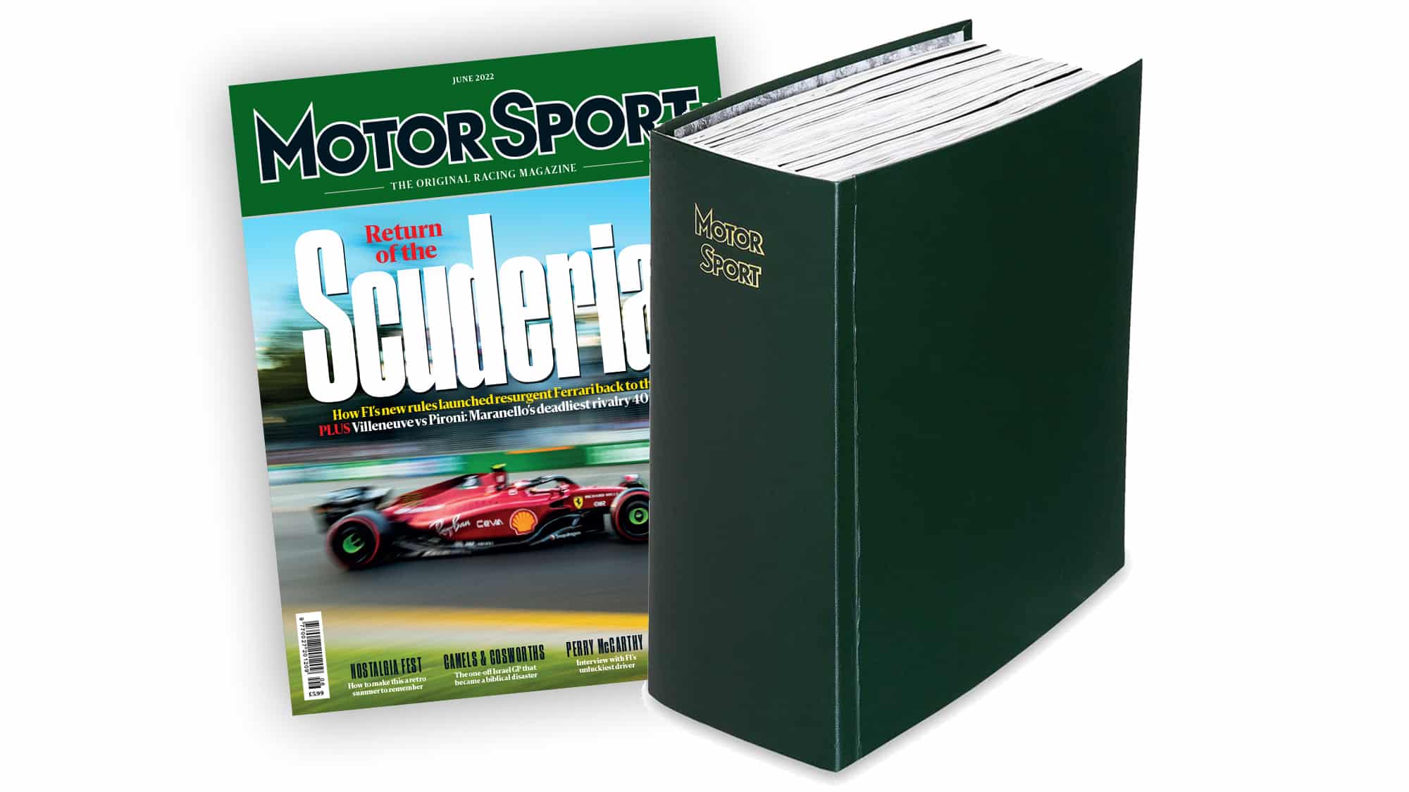 Motor Sport binder subscription offer