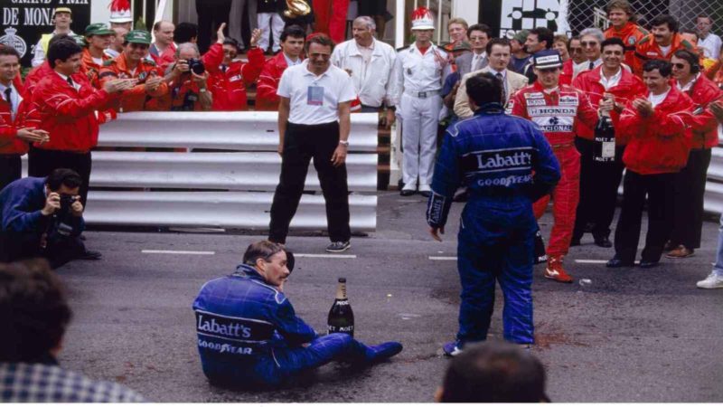 New ImagesMAN-SEN Monaco 19921992 Monaco GPMansell Monaco Exhaustion
