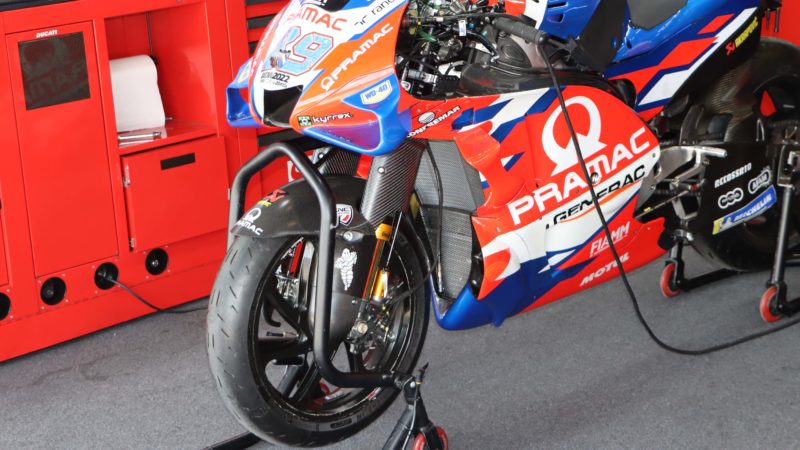 Pramac Ducati with front shapeshifter