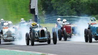 Cramming in historic races from Cadwell to Montlhéry