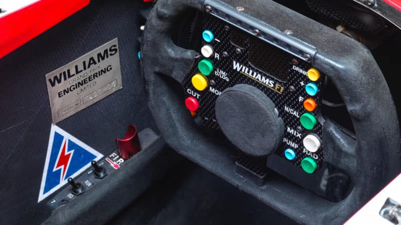 Williams FW21 cockpit