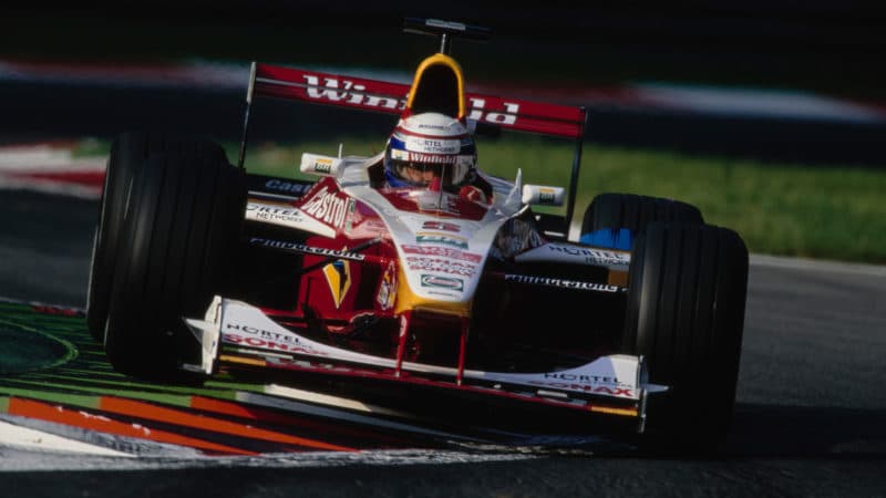 Williams of Alex Zanardi in the 1999 Italian Grand Prix
