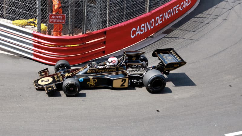 Lotus 72 at the 2022 Moanco Historic Grand Prix
