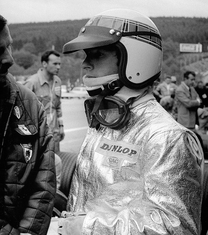 Jackie Stewart At Grand Prix Of Belgium