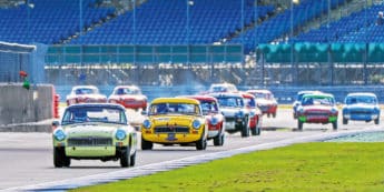 MGB hits 60 with (almost) 60 during celebration at Silverstone