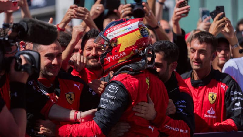 Carlos Sainz Ferrari at 2022 Canadian GP