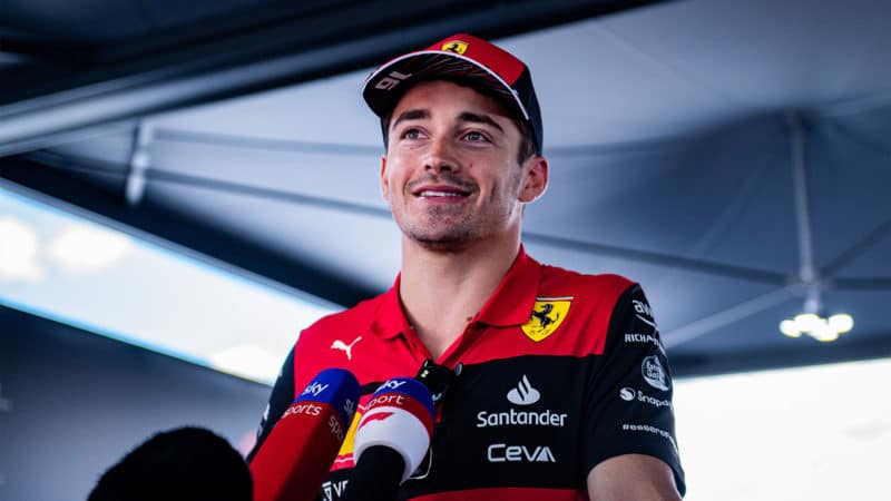 Charles Leclerc Ferrari at 2022 Canadian GP