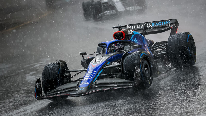 MONTE-CARLO - Alexander Albon (23) driving the Williams FW44 and Pierre Gasly (10) driving the AlphaTauri AT03 during the formation lap of the F1 Grand Prix of Monaco at Circuit de Monaco on May 29, 2022 in Monte-Carlo, Monaco. REMKO DE WAAL (Photo by ANP via Getty Images)