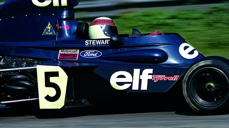 Jackie Stewart At Grand Prix Of Italy