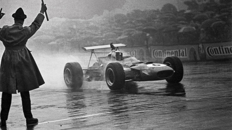 Jackie Stewart At Grand Prix Of Germany