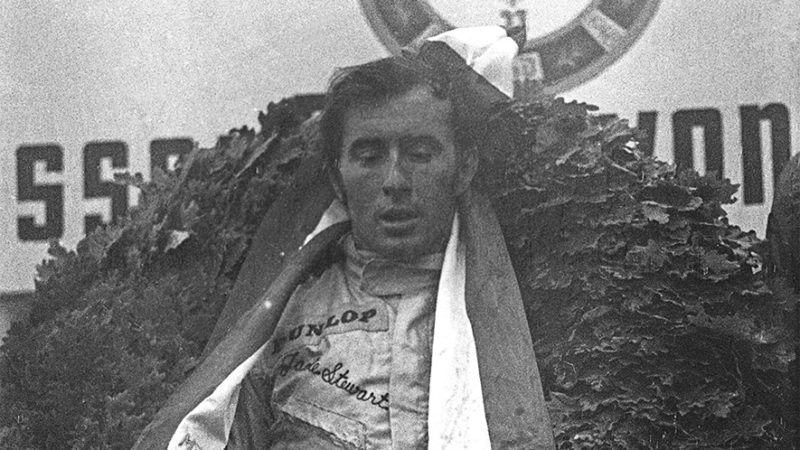 Jackie Stewart At Grand Prix Of Germany