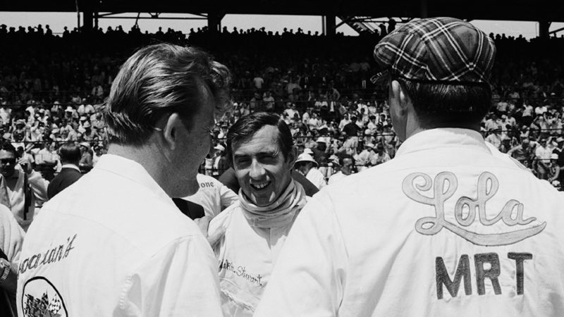 Jackie Stewart ahead of his Indy 500