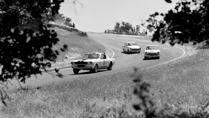 Jackie Stewart at 1965 Laguna Seca Races