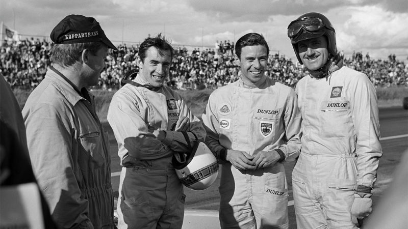 Stewart on the grid at Karlskoga