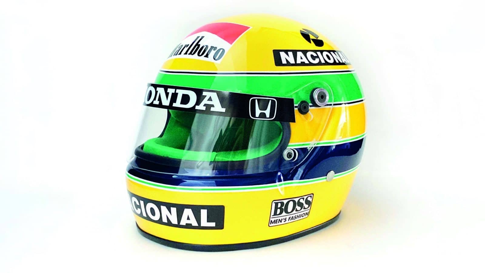 Ayrton Senna replica helmet MS shop