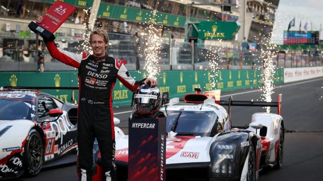 Brendon Hartley has ‘all the fun’ as he claims Le Mans 24 Hours pole