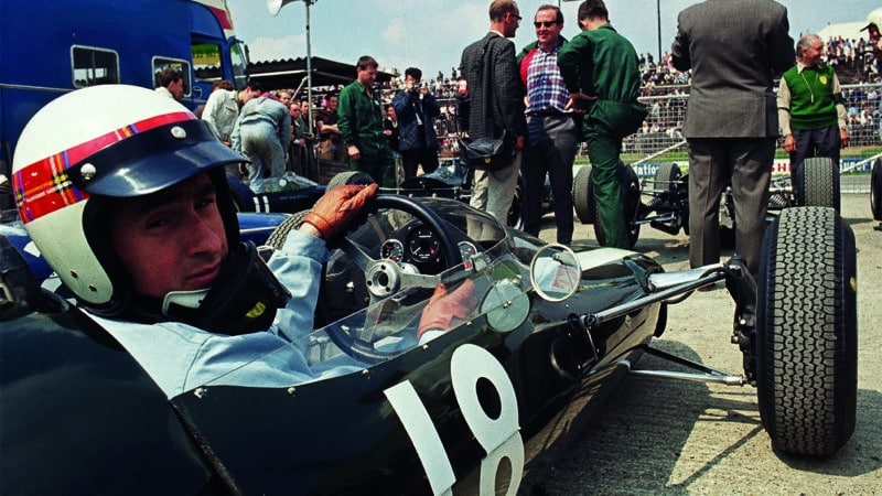 Ken Tyrrell’s F2 Cooper T57 during the 1965 London Trophy