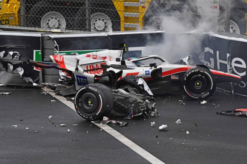 Mick Schumacher's crash in Monaco