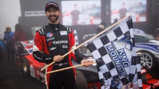 Third Pikes Peak win for Robin Shute in fog so thick, ‘I couldn’t see the dash’