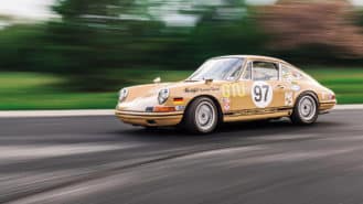 Porsche 911 with ultra-rare 9552 Rally Kit