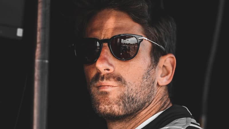 IndyCar driver Romain Grosjean