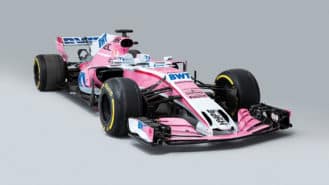 2017 Force India F1 car sells at auction
