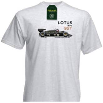 Product image for Official Licensed 1984 JPS Lotus 95T T-Shirt ( Nigel Mansell )