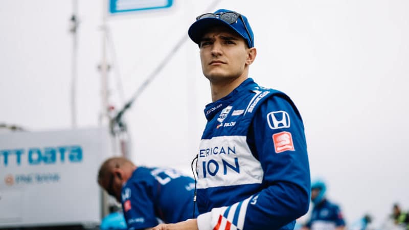 Alex Palou IndyCar driver in 2022