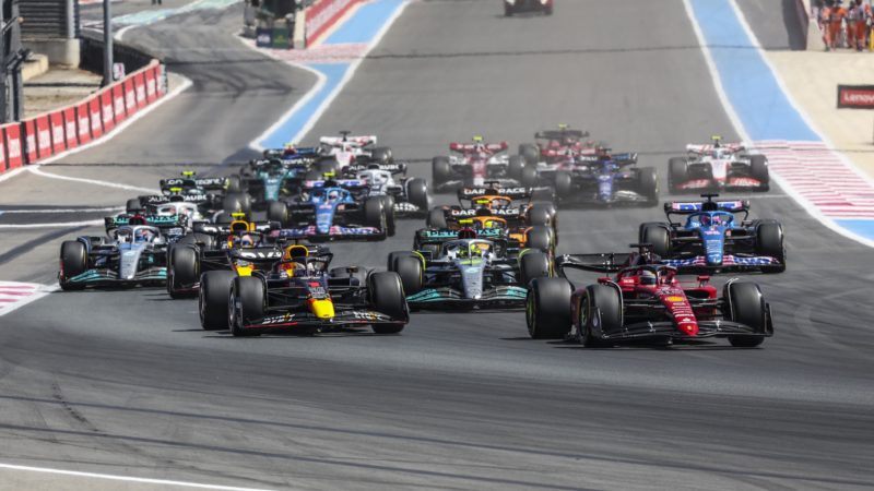 Charles-Leclerc-leads-at-the-start-of-the-2022-French-Grand-Prix