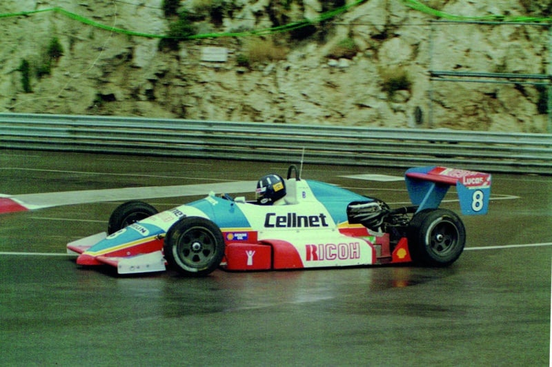 Damon Hill in the 1988 Monaco Grand Prix support race