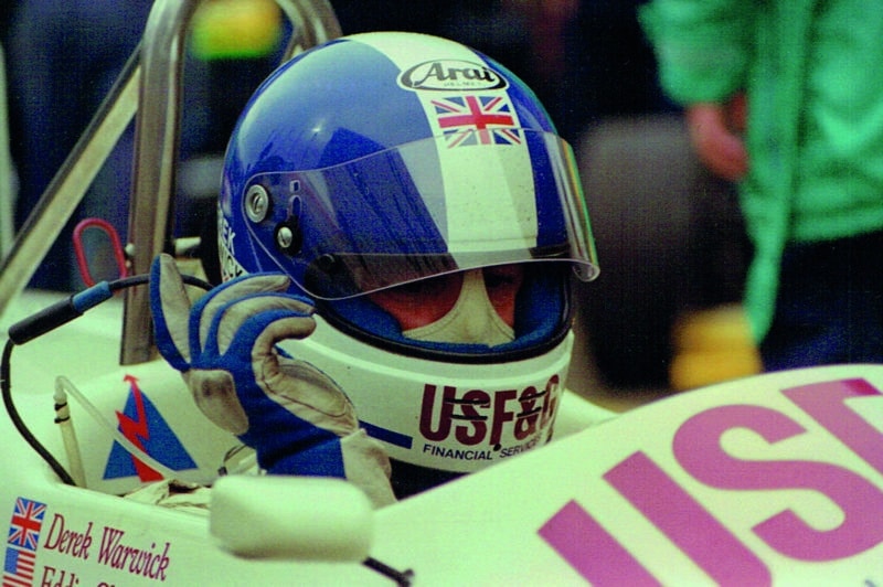 Derek Warwick in cockpit of Arrows-Megatron at the 1988 Monaco Grand Prix