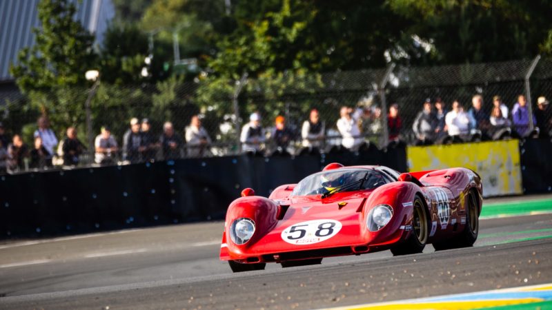 Ferrari-312P-at-the-2022-Le-Mans-Classic