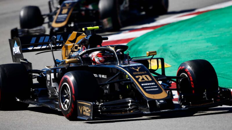 Haas-F1-driver-Kevin-Magnussen-at-the-2019-Spanish-GP