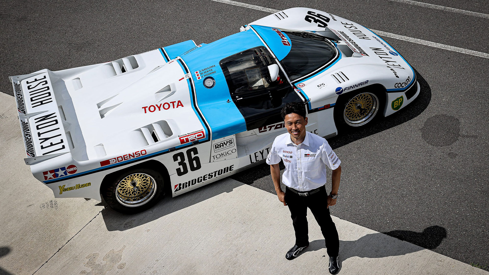 Driving my Dad s scary Group C car Nakajima on the fearsome