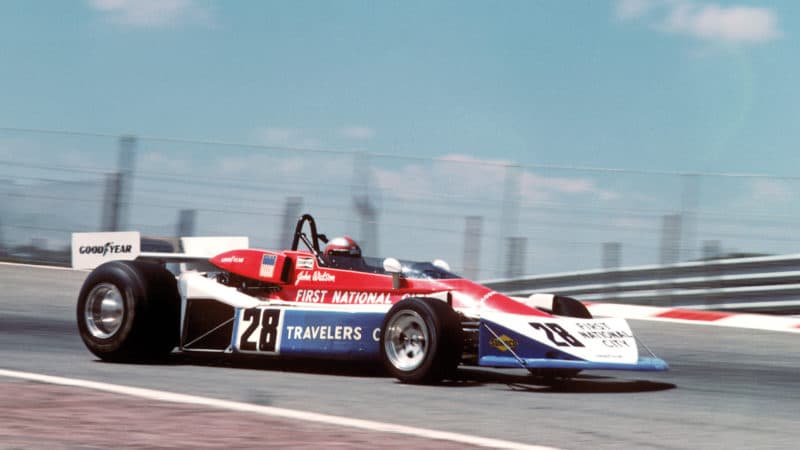 Penske PC3 of John Watson in the 1976 Spanish GP
