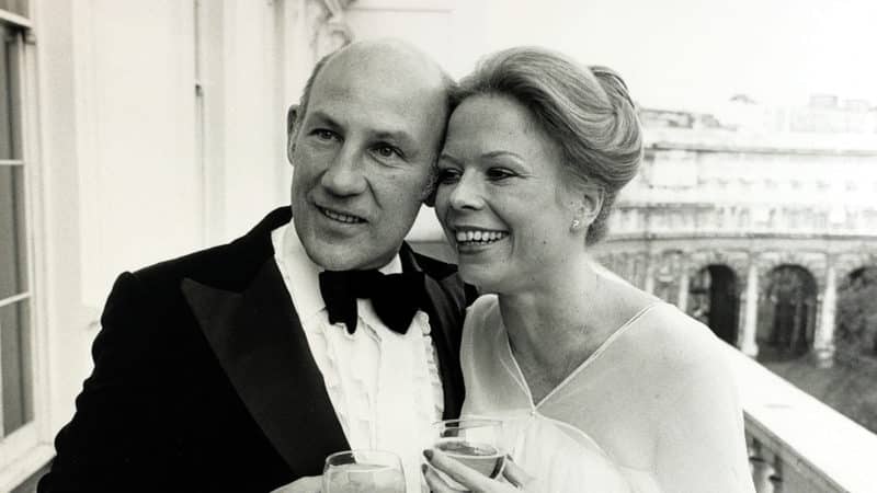 Sir Stirling Moss and Lady Susie Moss