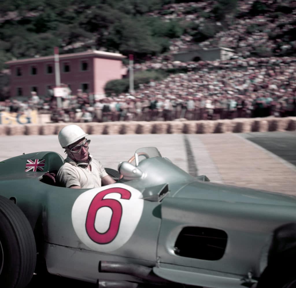 Stirling Moss, Monaco Grand Prix in May 1955