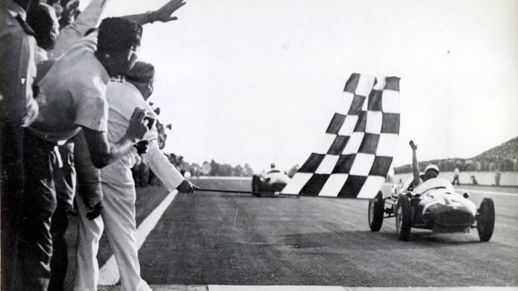 Stirling Moss at Monza, 1959