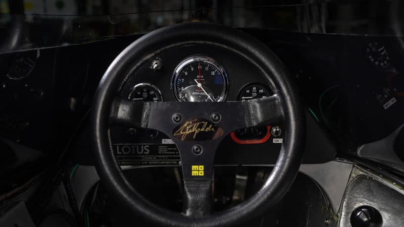 Lotus 72/5 steering wheel