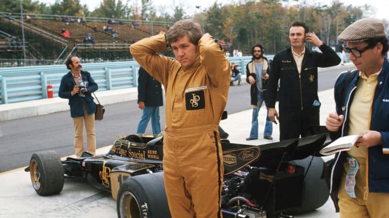 Dave Walker at the ’72 US GP